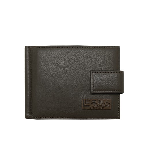 time moneyclip brown